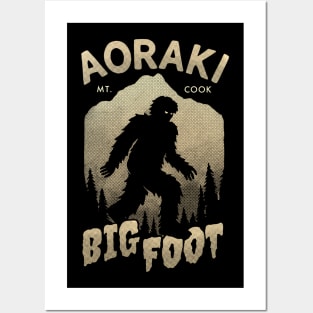 Aoraki Mt. Cook Bigfoot Posters and Art